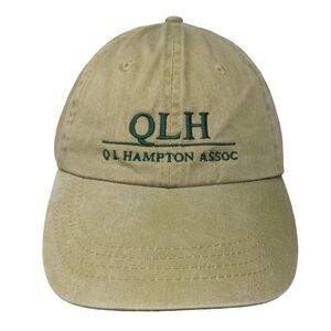 QLH QL Hampton Assoc Consulting Engineers Slideback Hat Greenish-Tan One Size